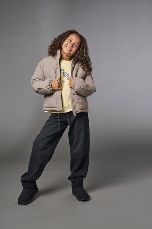 Only Girls Straight Denim Gianna - Dark Blue