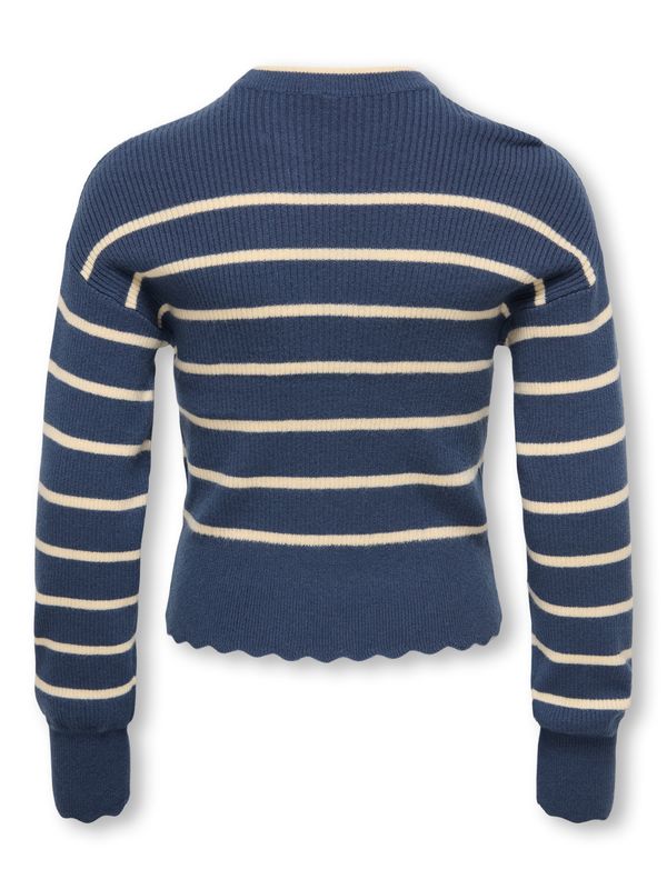 Only Girls O-Neck Pullover Ibi - Vintage Indigo