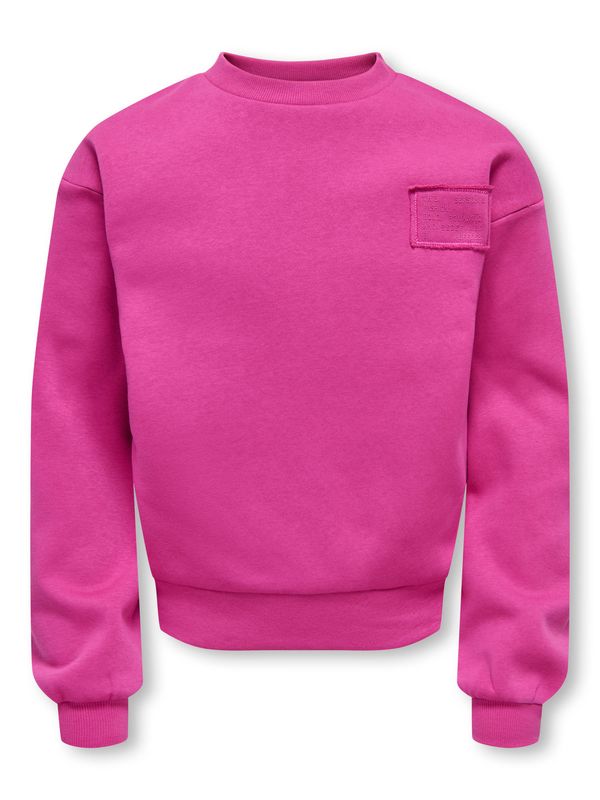 Only Girls O-Neck Ruffle Annie - Fuchsia