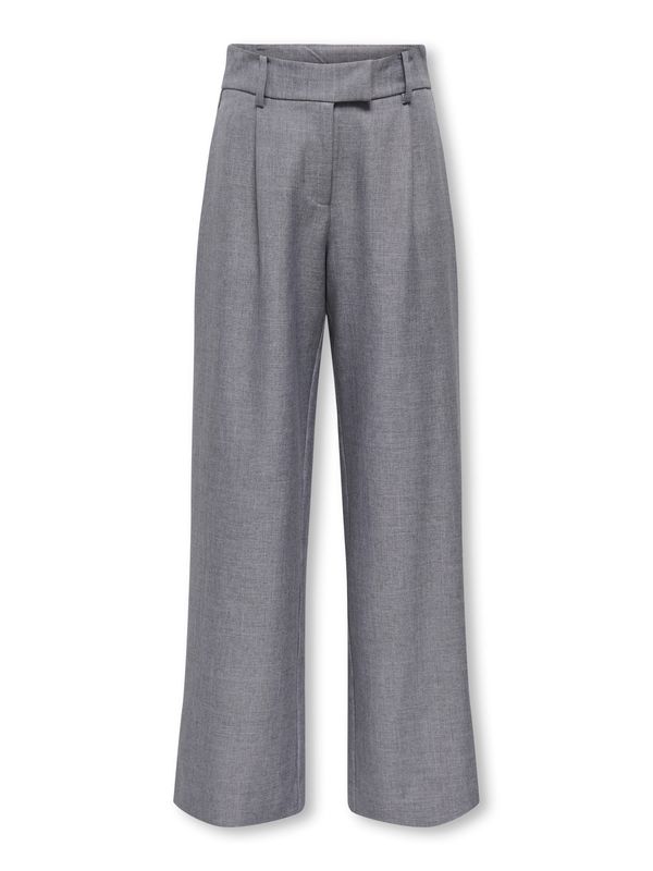 Only Girls broek Linda - Medium Grey