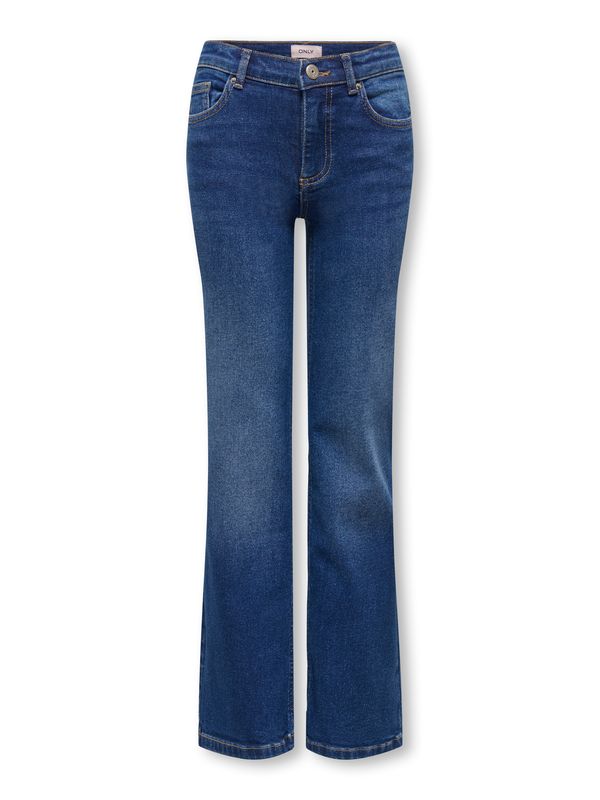 Only Girls Regular Wide Leg Juicy - Dark Blue