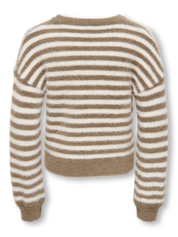Only Girls Pullover Newpiumo - Walnut Egret