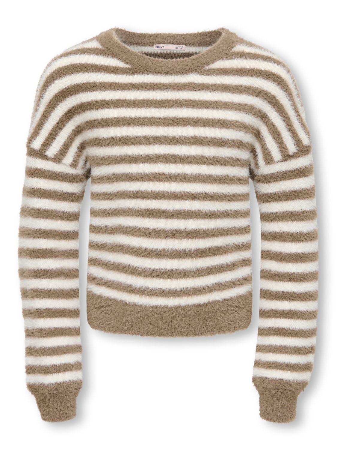 Only Girls Pullover Newpiumo - Walnut Egret, Kleur: Walnut Egret, Maat: 134/140