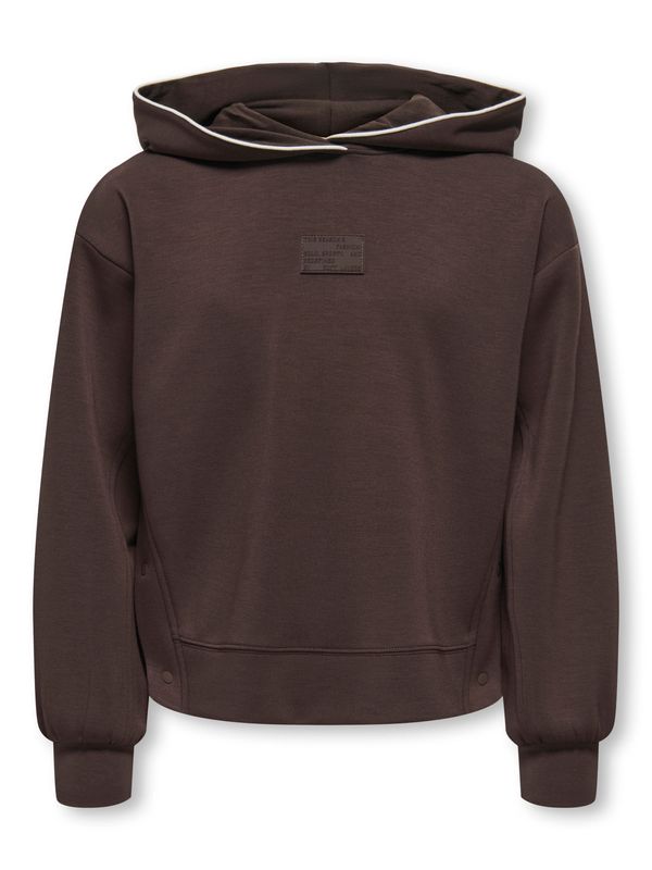 Only Girls Hoodie Ada - Coffee Bean