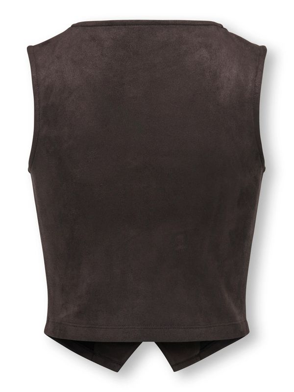 Only Girls Button Vest Rinea Life - Bracken
