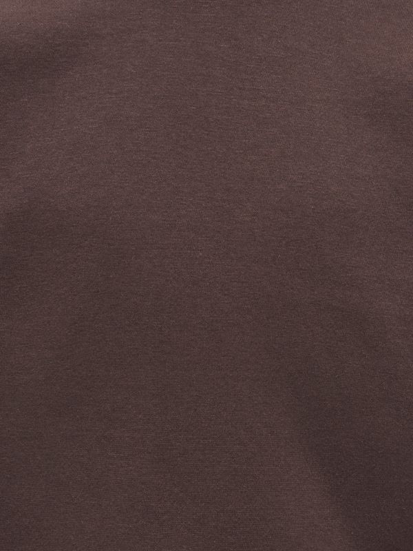 Only Girls Sweat Long Sleeve Back/Sleeve Print - Coffee Bean