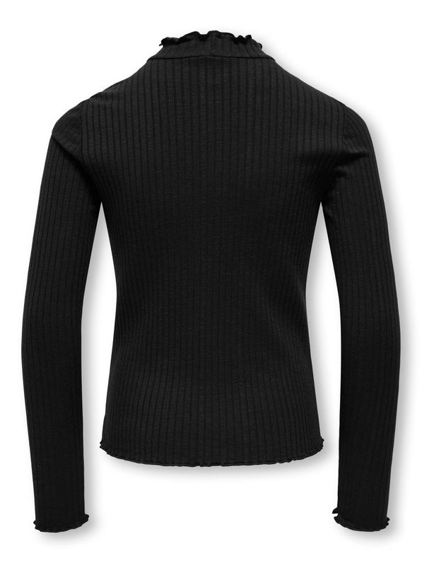Only Girls Hi-Neck Top Fransiska - Black