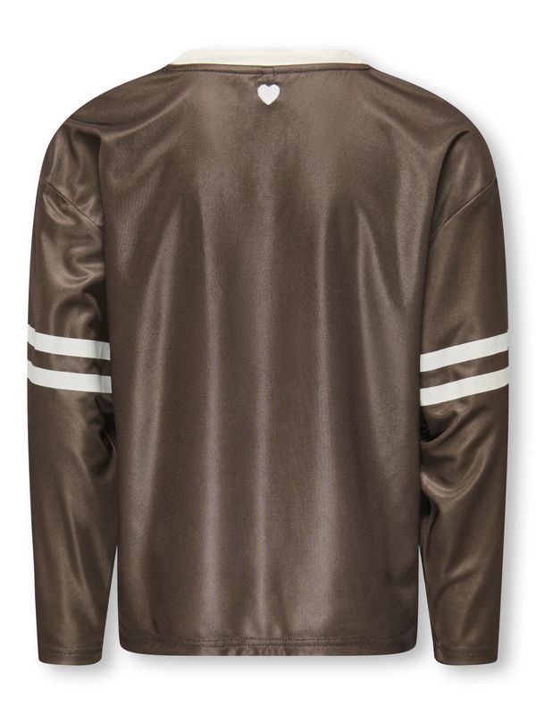 Only Girls V-Neck Sporty Top Lulu - Bracken