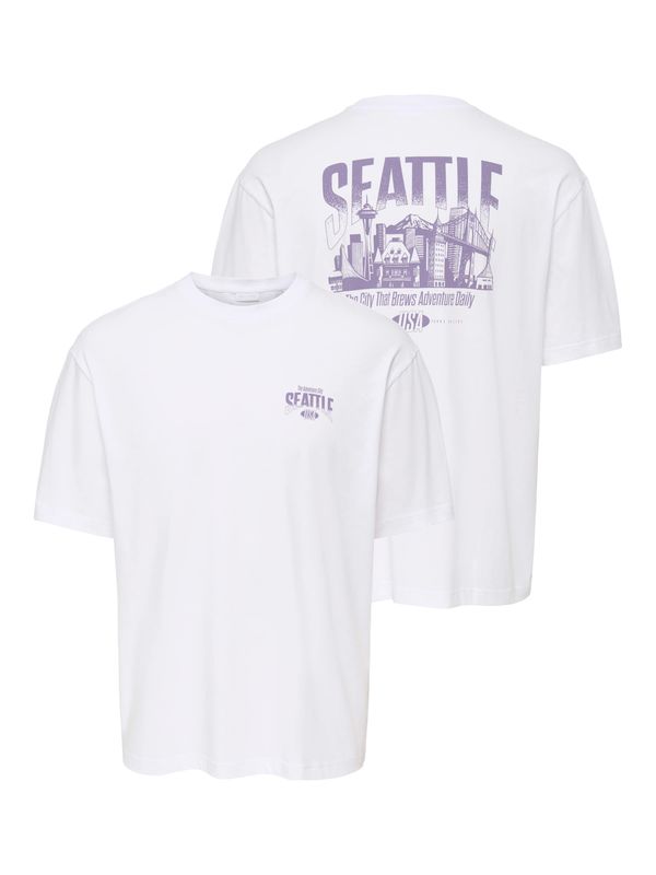 Only &amp; Sons T-Shirt Axel Brooklyn - Bright White
