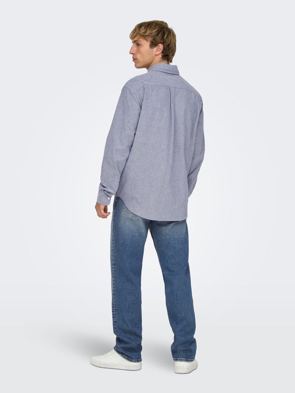 Only &amp; Sons Jeans Edge - Dark Medium Blue Denim