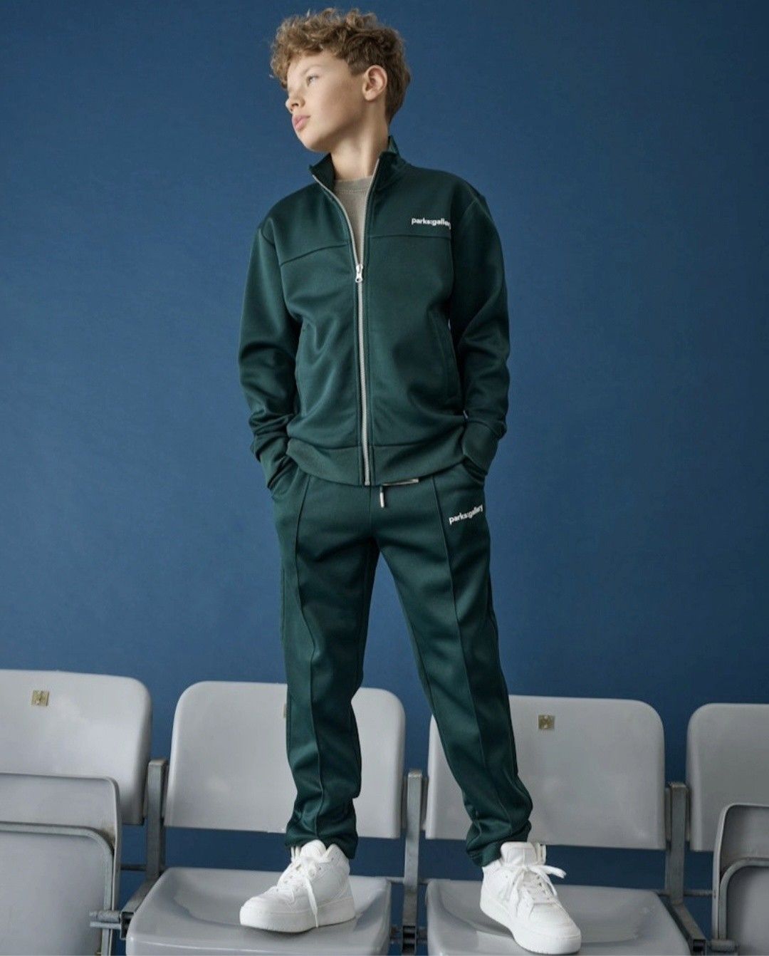 Only &amp; Sons Junior Regular Track Pants Carson Life - Pine Grove, Kleur: Pine Grove, Maat: 146/152