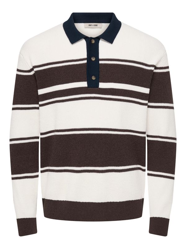 Only &amp; Sons Relaxed Polo Rodger - Cloud Dancer C