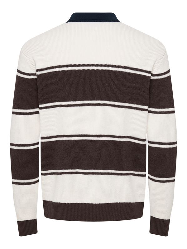 Only &amp; Sons Relaxed Polo Rodger - Cloud Dancer C