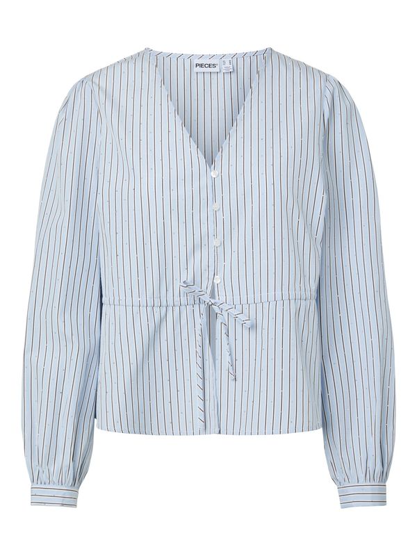 Pieces Top Everson - Brunnera Blue