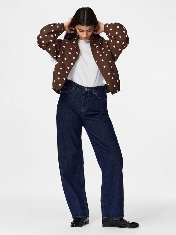Pieces Bomber Jacket Elisabeth - Chicory Coffee