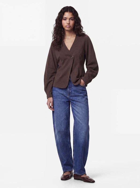 Pieces Long Sleeve Blazer Gunhild Juniors - Wren