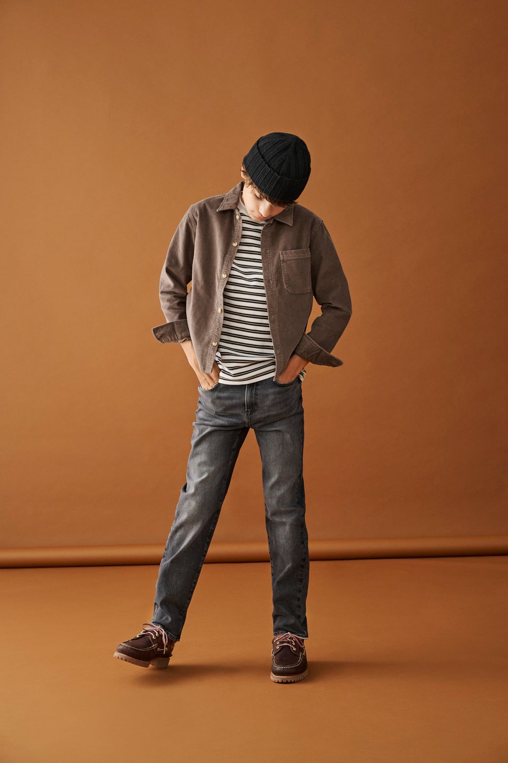Only &amp; Sons Junior Performance Denim Jeans Edge WB, Kleur: Washed Black, Maat: 152