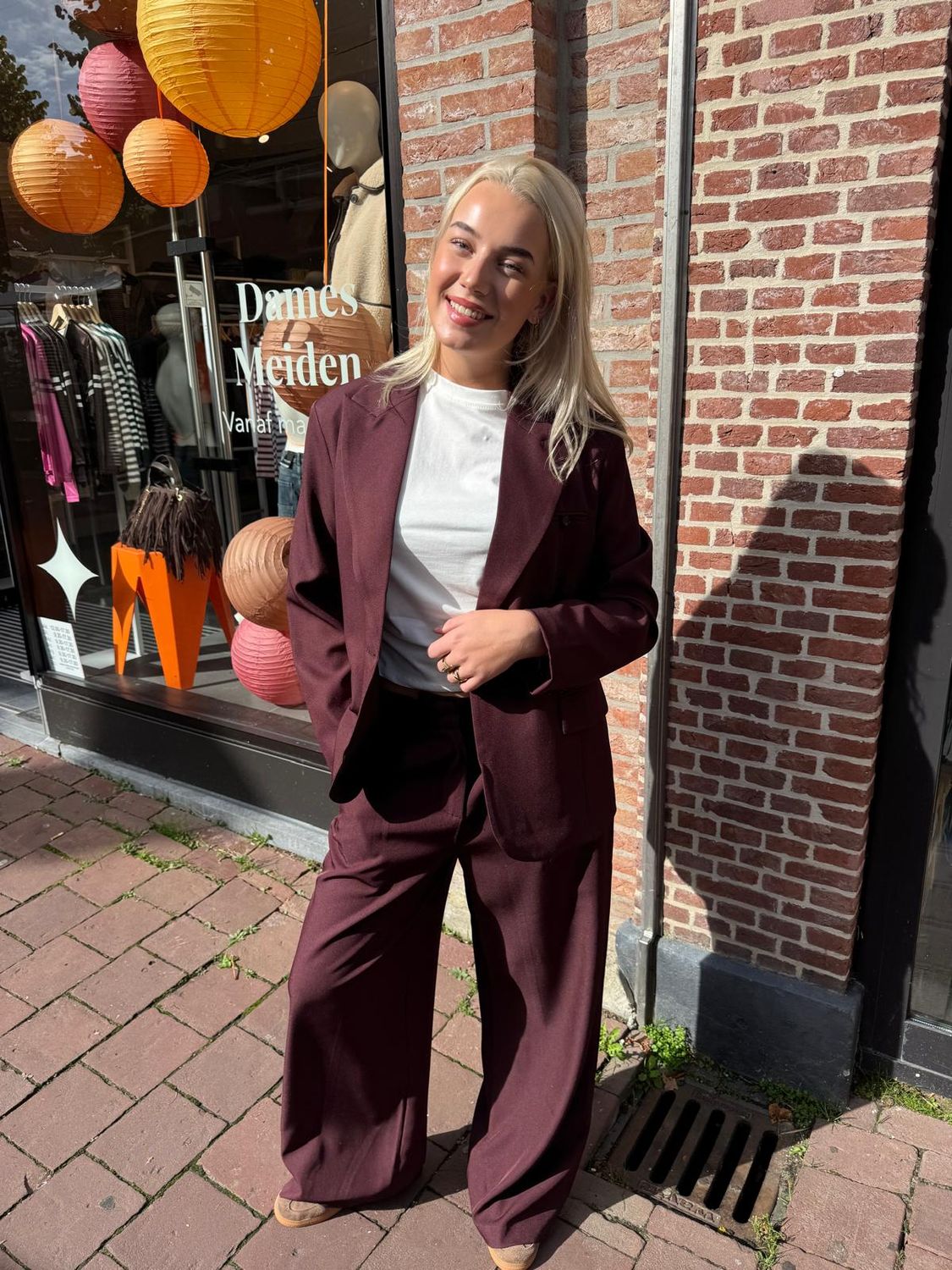 Ambika Jas Alice - Plum, Kleur: Bordo, Maat: S/M