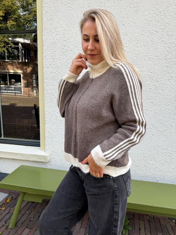 Ambika Vest Axat - grijs