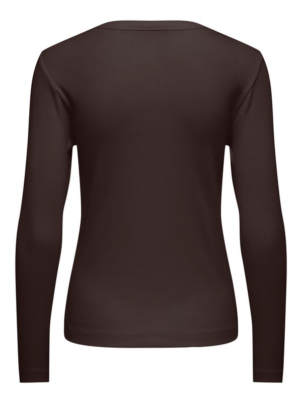 JDY Long sleeve Lucky - Chocolate Torte