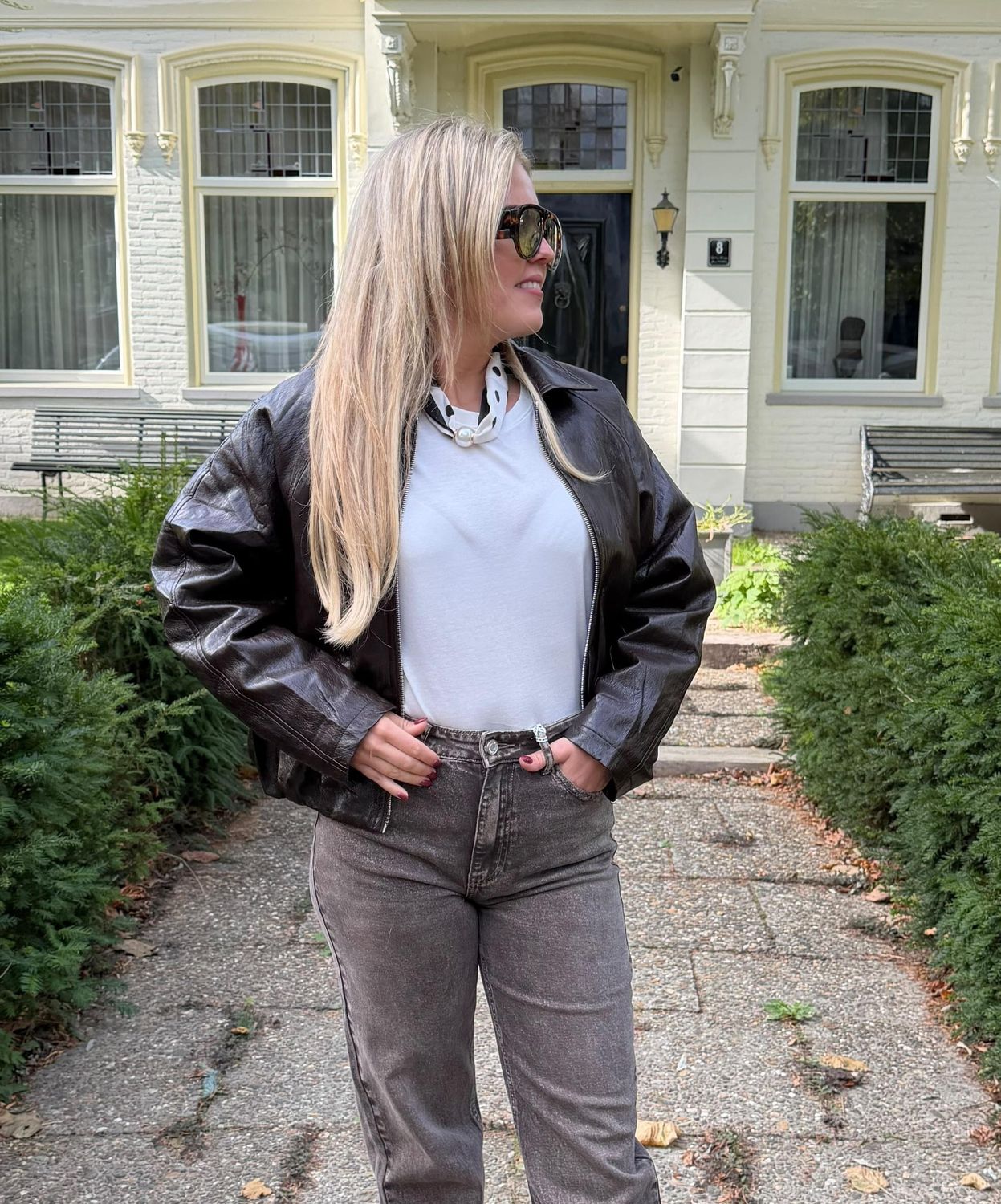 Savinni Jas Saar - bruin, Kleur: Bruin, Maat: one size