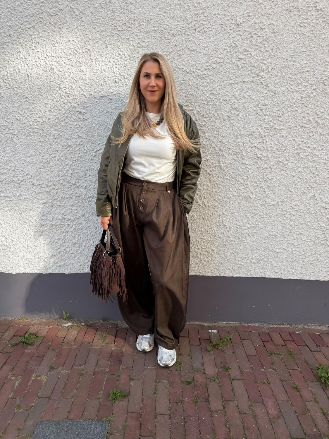 Ambika Broek Kylie - bruin, Kleur: Bruin, Maat: S