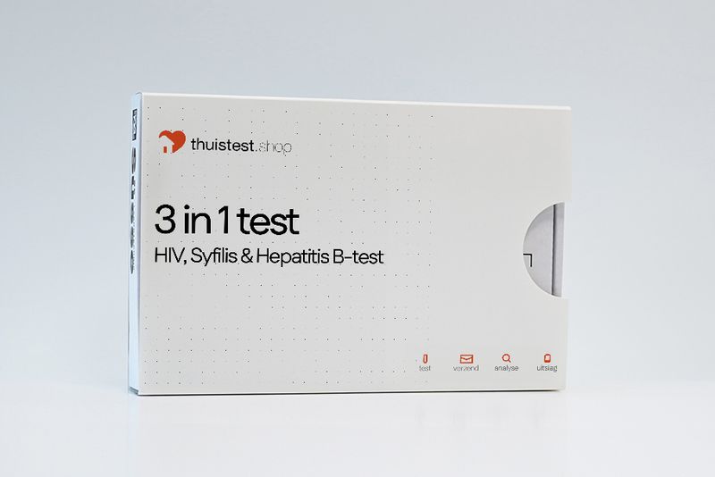 3-in-1-test voor HIV, syfilis en hepatitis B