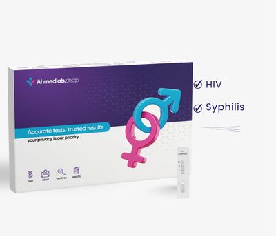 اختبار سريع لفيروس HIV والزهري – نتيجة فورية من المنزل