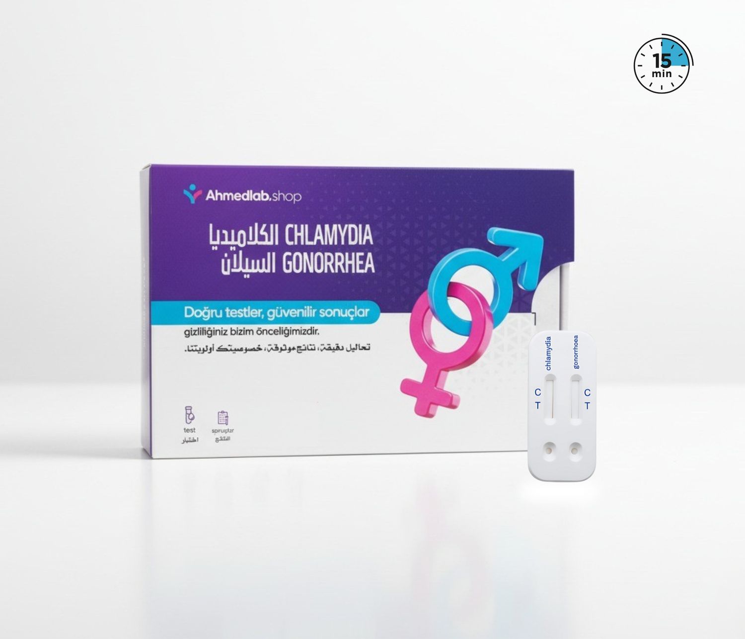 Rapid test for Chlamydia &amp; Gonorrhea