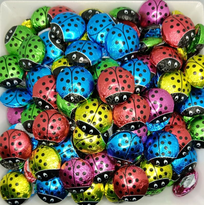 Mariquitas de chocolate