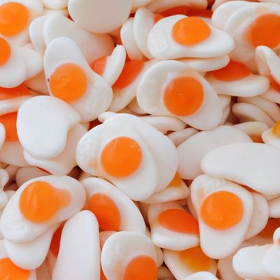Huevos fritos foam