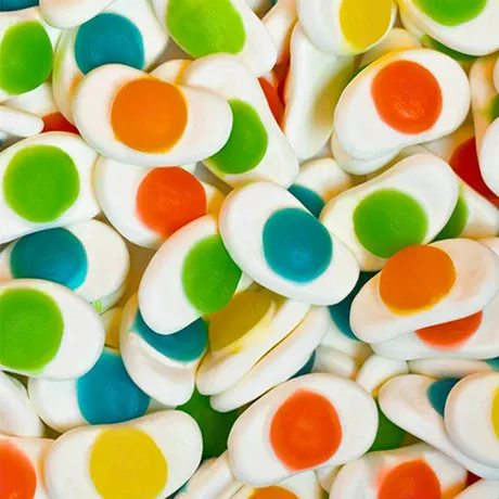 Huevos fritos foam colores
