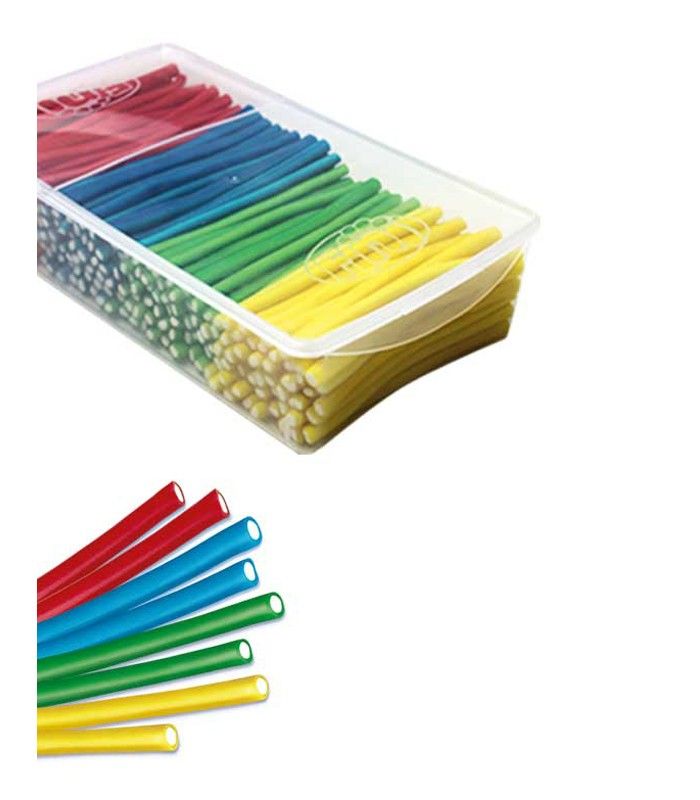 Regaliz Relleno 4 colores Brillo Fini