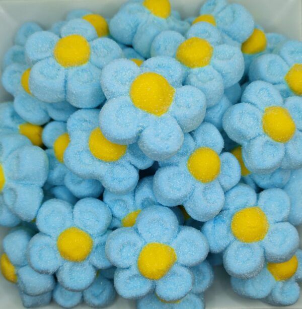 Nubes Margaritas azules Bulgari