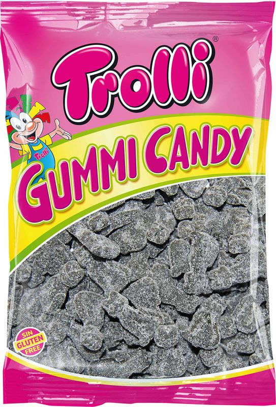Gatos Trolli Sabor Regaliz 1kg