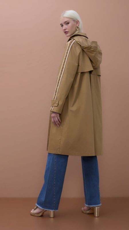 Trench coat oversize