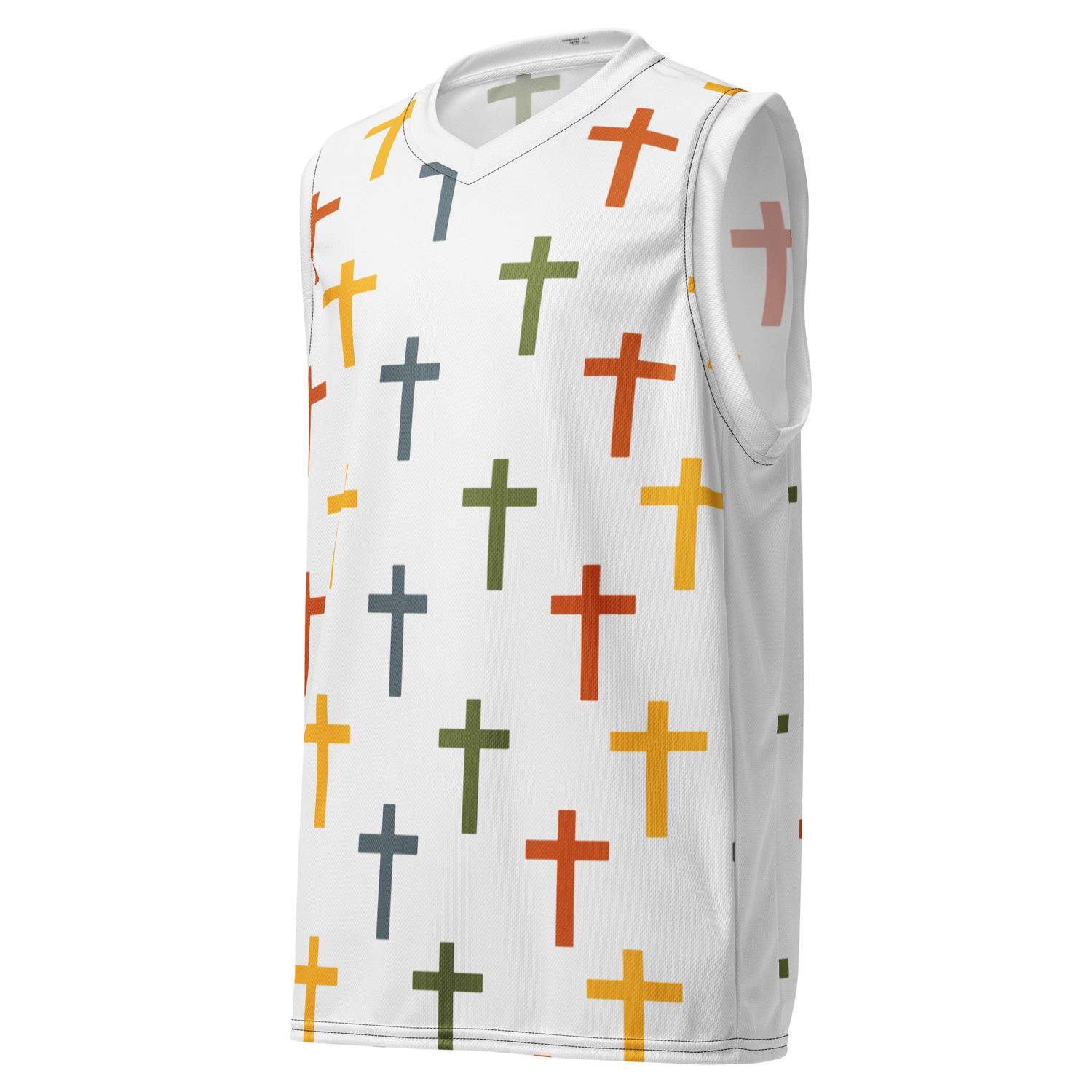 Cross Unisex Basketball Jersey