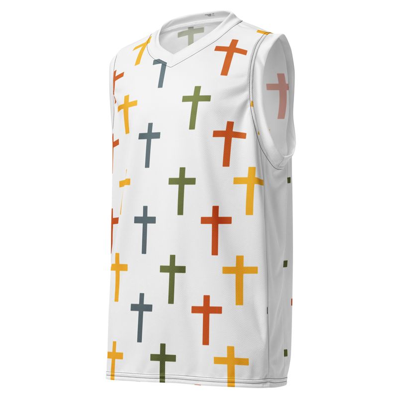 Cross Unisex Basketball Jersey