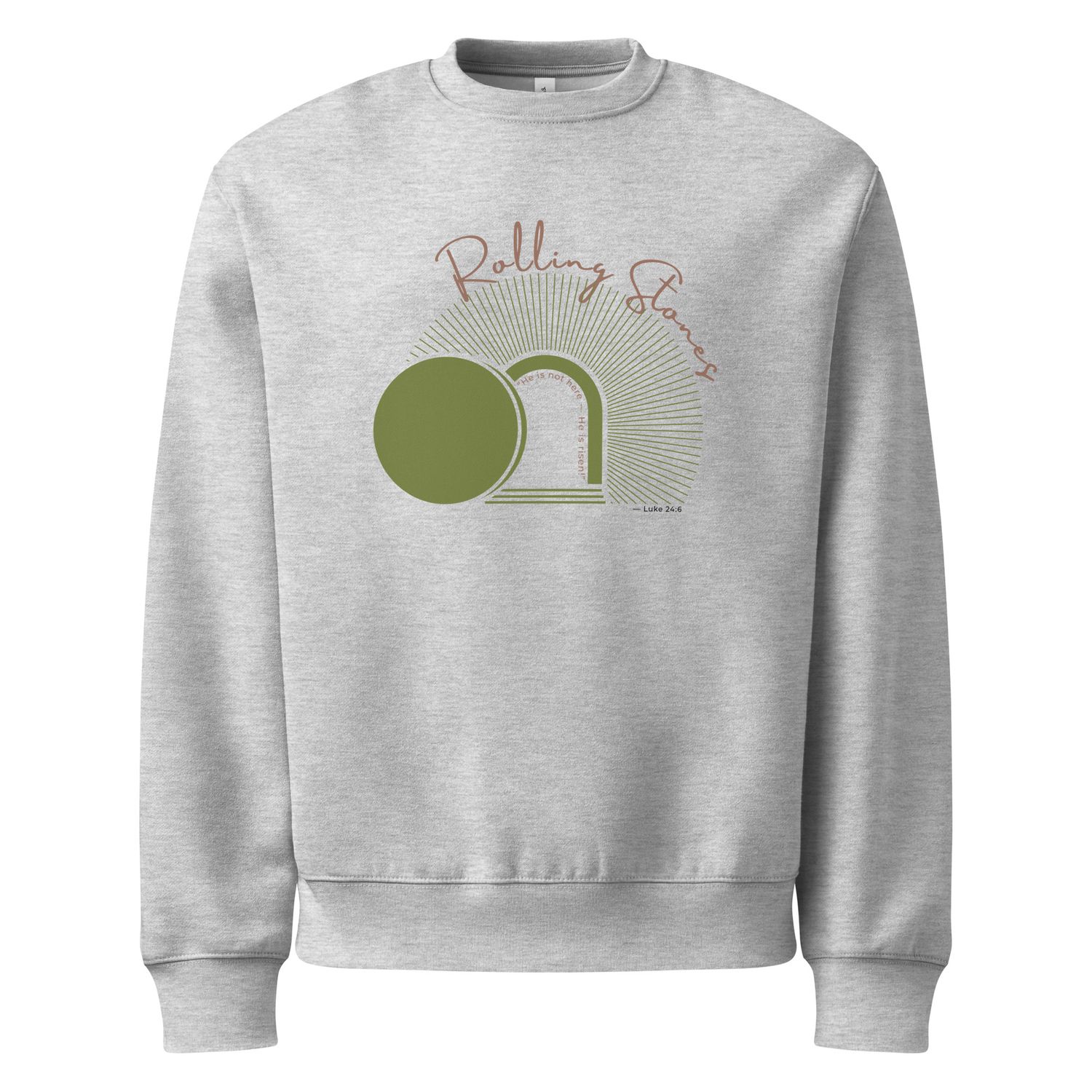 Oversized Heavyweight Rolling Stones Women&#39;s Sweatshirt