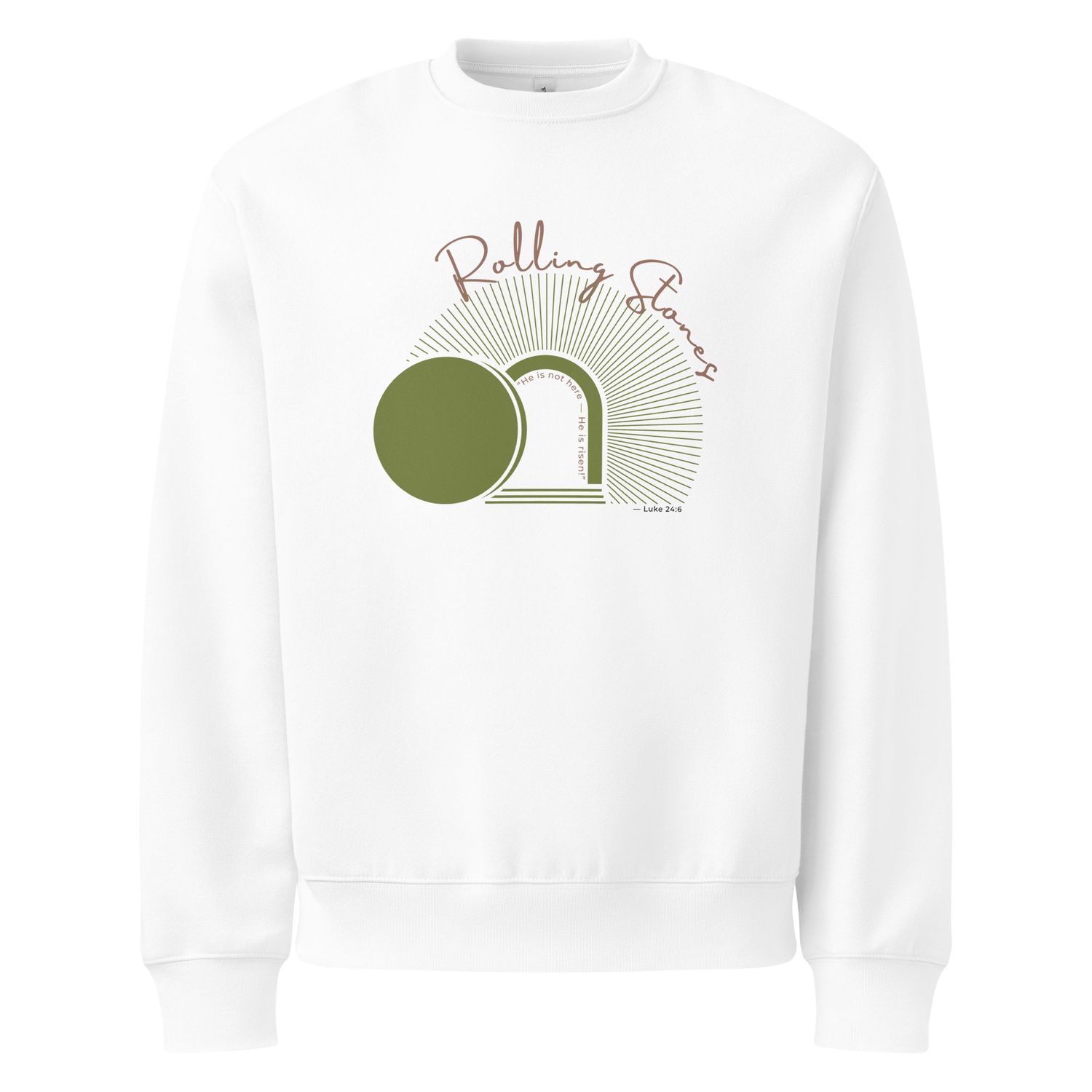 Oversized Heavyweight Rolling Stones Women's Sweatshirt