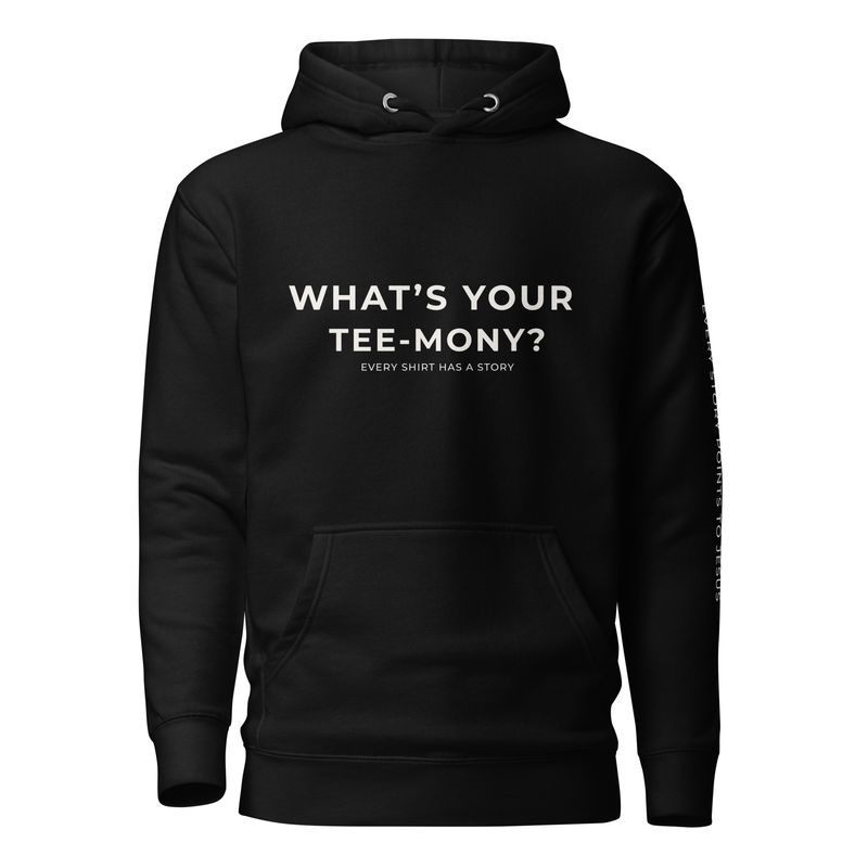 What's your Tee-Mony? - Men's Soft Comfort Hoodie