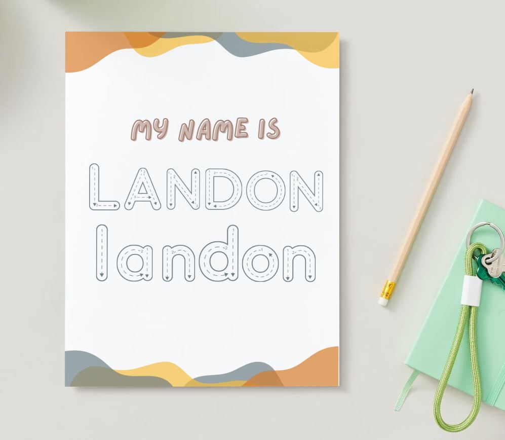 My name is &quot;Landon&quot;