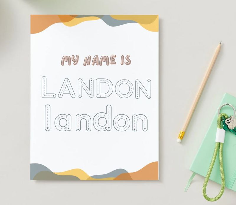 My name is &quot;Landon&quot;