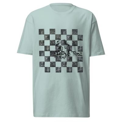 Trust Jesus Graphic- Men’s Premium Cotton Heavyweight Tee