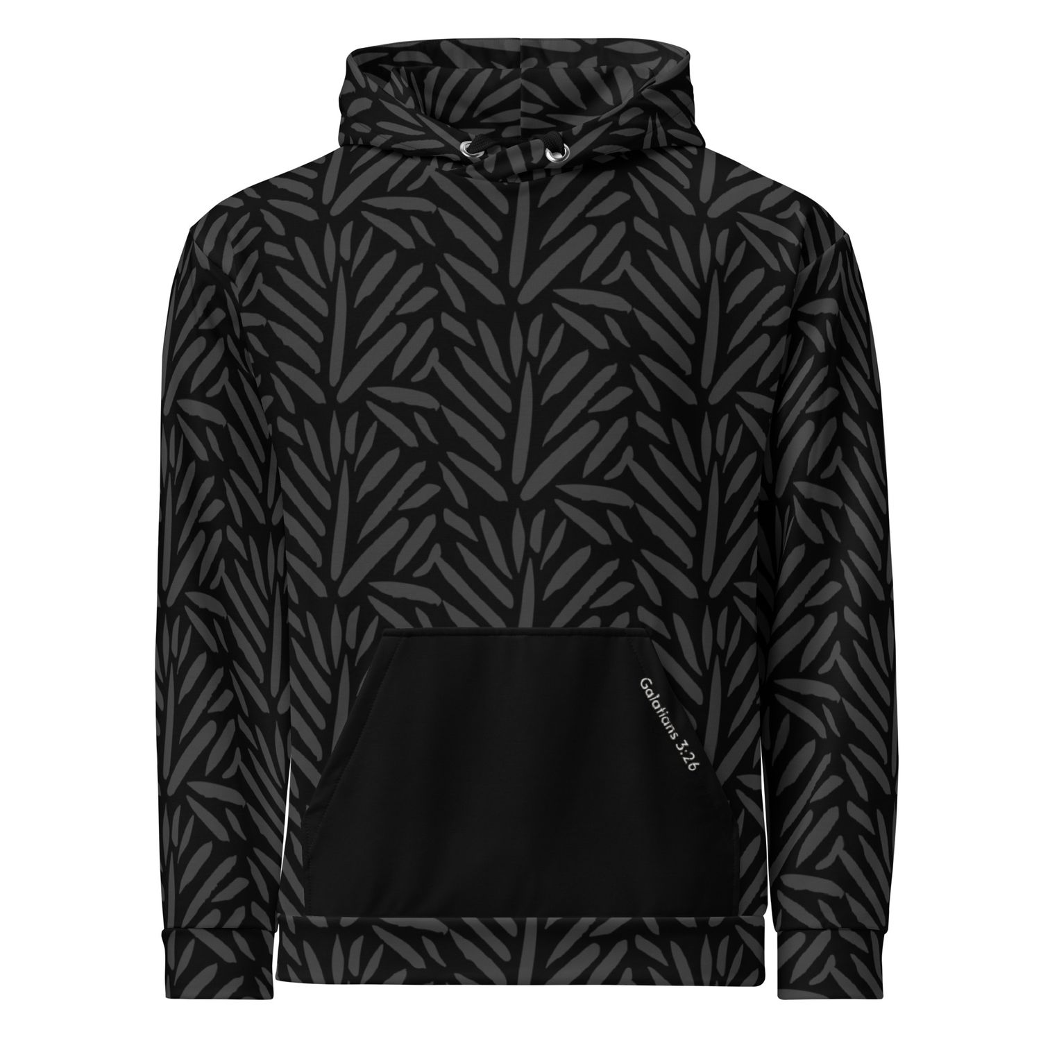 ‘I Am A Son’ Black/Gray Unisex Hoodie