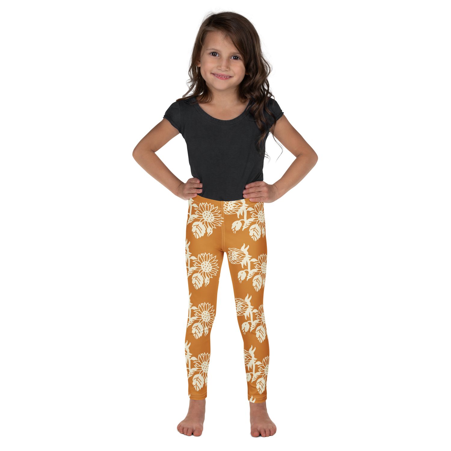 Flower Gym and Jesus- Children&#39;s Leggings