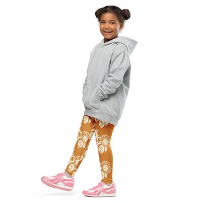 Flower Gym and Jesus- Children's Leggings