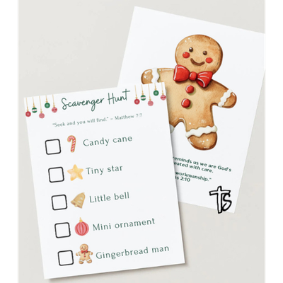 Scavenger Hunt - Bible Verse Edition- Elf On the Shelf