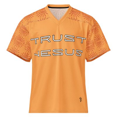 Trust Jesus- American Football Jersey