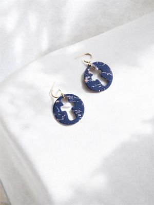Devine Outline Pendant Earrings